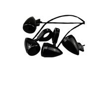 HCPCNDNMUB Universelle. S'adapte À La Plupart Des Motos Avec Tubes De Fourche 39 Mm/41 Mm Conception clignoteur moto(39mm-A)