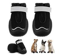 Hcpet Bottes pour Chiens de Grande Taille, Chaussures pour Chien pour Trottoir Chaud, Hiver et Neige, Protection des Pattes pour Chien conçues pour Plus de Confort et de respirabilité, Bottines