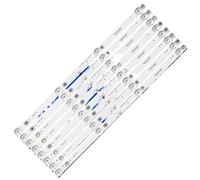 HCPGBGLBTF Bande de rétroéclairage LED for HQ 50USY151X 50U110S AMCV LE-50ZTUs27 LE-50ZTUS30 CC02500D410V02 CC02500D410V07 50E20 8X4 MS-L2006 V1 rétroéclairage LED du téléviseur(3V)