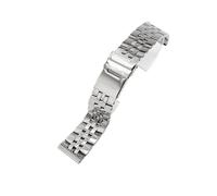 HCPHCVEVVK Ajustement for Breitling bracelets de montre or Avenger Challenger solide en acier inoxydable boucle pliante hommes 20 22 24mm bracelet de montre(Steel,24mm)
