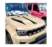 HCQAO Capot moteur en verre compatible avec le modèle Beijing Modified BJ40 Custom Blade Hero Wolf Totem (pièce de rechange).(B)