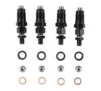 HCQAO Injecteurs de carburant diesel compatibles avec Toyota Hilux Surf Prado 1KZ-TE 3.0L 23600-67040 093500-7020 - Kit de remplacement premium de 4 pièces
