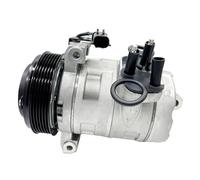 HCQAO Kit de compresseur de climatisation P55111401AC 6PK compatible avec JEEP WRANGLER 2007-2011 R5111401AF 55111401AF RL111401AF 2AMA11401A et kit de support de montage