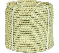 HCS - Bobine de sisal 2 brins 12 mm Blanc 100 m