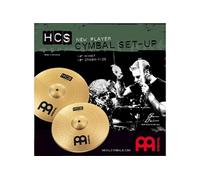 Meinl Cymbals Set de cymbales HCS1418 – Hi-Hat 14" & Crash-Ride 18" – Laiton, fabriqué en Allemagne