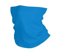 HCVXBSA Bandeau de protection UV de couleur bleue naturelle et cache-cou évacuant l'humidité - Écharpe de sport respirante pour activités de plein air, cache-cou léger, course à pied, et plus encore,