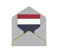 HCVXBSA Cartes vierges avec enveloppes, motif drapeau de la Thaïlande, pour toutes les occasions, note scintillante de qualité supérieure pour anniversaire, Noël, mariage, 10,2 x 15,2 cm, gris clair