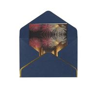 HCVXBSA Cartes vierges avec enveloppes, motif villes persanes anciennes, pour toutes les occasions, note scintillante de qualité supérieure pour anniversaire, Noël, mariage, 10,2 x 15,2 cm