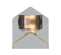 HCVXBSA Cartes vierges fantastiques avec enveloppes pour toutes les occasions, note scintillante de qualité supérieure pour anniversaire, Noël, mariage, 10,2 x 15,2 cm