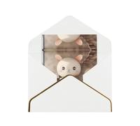 HCVXBSA Jolies cartes vierges avec enveloppes pour toutes les occasions, note scintillante de qualité supérieure pour anniversaire, Noël, mariage, 10,2 x 15,2 cm