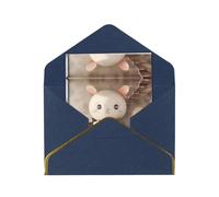 HCVXBSA Jolies cartes vierges avec enveloppes pour toutes les occasions, note scintillante de qualité supérieure pour anniversaire, Noël, mariage, 10,2 x 15,2 cm