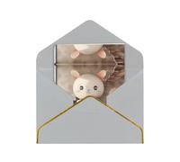 HCVXBSA Jolies cartes vierges avec enveloppes pour toutes les occasions, note scintillante de qualité supérieure pour anniversaire, Noël, mariage, 10,2 x 15,2 cm