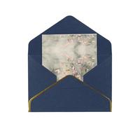 HCVXBSA Still Life of Tree Branks Cartes vierges avec enveloppes pour toutes les occasions, note scintillante de qualité supérieure pour anniversaire, Noël, mariage, 10,2 x 15,2 cm