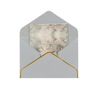 HCVXBSA Still Life of Tree Branks Cartes vierges avec enveloppes pour toutes les occasions, note scintillante de qualité supérieure pour anniversaire, Noël, mariage, 10,2 x 15,2 cm