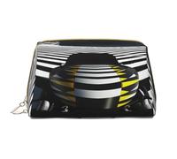 HCVXBSA Trousse de maquillage pour femme - Brosse de toilette - Soins de la peau - Organisateur de voyage - Grand sac à main de maquillage - Accessoires Speed Racer The Videogame, blanc, One Size