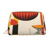 HCVXBSA Trousse de maquillage pour femme - Brosse de toilette - Soins de la peau - Organisateur de voyage - Grand sac à main de maquillage - Accessoires de sac à main - Peinture à l'huile de lin