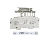 HCVYQMMJ Lot de 5 porte-fusibles solaires 1500 V pour rail DIN 1500 V CC Fusible 10 x 85 Fusible PV pour protection du système disjoncteur (support 1500 fusible 15 a)