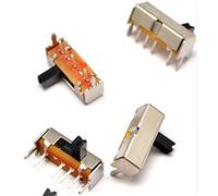 HCVYQMMJ Micro-Interrupteur 10 pièces SK-13D07VG4 3 Positions 1P3T PCB Panneau Angle glissière Horizontale Interrupteur à Bascule