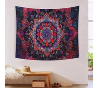 HCXXAOEYP Bohème Tapisserie Tapisseries Mandala Tenture Murale S Couvre-lit Décoration Pour Chambre À Coucher Salon Dortoir, Studio Room 100cmx150cm