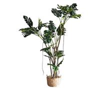 HCZKIUJY Arbre Artificiel de 150 cm, Plante Verte, Faux Arbre réaliste, Cadeau de Pendaison de crémaillère