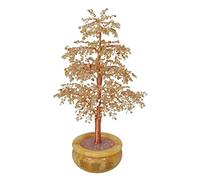 HCZKIUJY Arbre de Cristal Porte-Bonheur et Richesse, Arbre de Cristal Magique, améthyste Naturelle, Grande Citrine, Arbre Porte-Bonheur, Boutique Cadeau, Salon, Topaze, Corne d'abondan