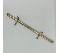 HCZKIUJY Barres de Fixation en Laiton pour Tapis d'escalier, Barres de Fixation pour Tapis de Bureau, de théâtre, d'escalier de Couloir, Patins de Marche Fixes, faciles à Installer （5pcs）