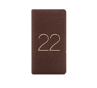 HCZKIUJY Carnet de Notes de Poche 48k Agenda 2022 Agenda de Poche Agenda Quotidien Carnet de Notes Couverture Souple en Cuir Agenda Scolaire (Lot de 3)