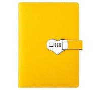 HCZKIUJY Carnets et journaux Agenda de Bureau avec Mot de Passe et Cadenas Fournitures Scolaires (Lot de 3)
