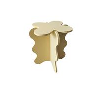 HCZKIUJY Chaises de dessin animé pétale bord Ins Wave Table basse couleur petite table filet rouge accessoires de photographie