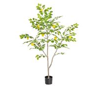 HCZKIUJY Citronnier Artificiel de 1,5 m