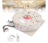 HCZKIUJY Lève-Lustre 2 en 1, 110-550 LBS, 6M Villas, système de Levage de suspensions Robuste pour lustres, Moteur électrique avec télécommande et Interrupteur Mural, pour Le Nettoyage(220lbs)