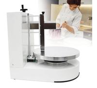 HCZKIUJY Machine à glacer Les gâteaux de 10 à 30 cm, Machine à étaler la crème sur Les gâteaux Ronds, Machine à garnir Les gâteaux et Les Pains de crème, Usage Domestique, Usage e