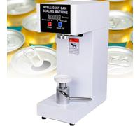 HCZKIUJY Machine de scellage de boîtes de Conserve électrique Commerciale, Semi-Automatique avec Compteur pour Un scellage Efficace dans l'industrie de l'emballage Alimentaire
