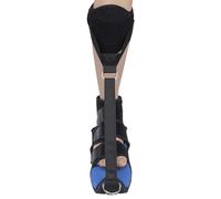 HCZKIUJY Orthèse pour Pied Tombant, attelle de Nuit pour fasciite Plantaire, avec Chaussettes et Balle de Massage pour soulager efficacement la Douleur de la fasciite Plantaire, Gauche