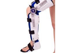HCZKIUJY Orthèse pour Pied Tombant, Genou, Cheville, Pied, Hanche, Genou, Cheville, Pied, pour Fracture de la Jambe et Pied Tombant, Support de Genou articulé, Fixation de l'articulati