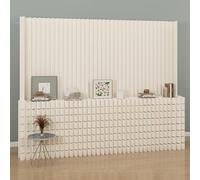 HCZKIUJY Paravent de séparation Portable en Papier, Pliable et rétractable, en Papier épais, idéal pour la Maison et Le Bureau, pour séparer Les espaces (200 x 43 x 180 cm).