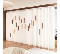 HCZKIUJY Paravent Pliable Portable d'intérieur, sans Montage, pour Bureau, Studio et dortoir. Cloison légère, séparateur d'espace idéal (520 x 43 x 160 cm / 204,7 x 16,9 x 63 Pouces).