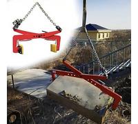 HCZKIUJY Pinces de Levage de Pierre Robustes, Pinces à Plaque réglables pour la manutention sécurisée de Dalles de Granit et de marbre, Construction Durable, Manipulation Facile, Dispo(42in)