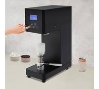 HCZKIUJY Scelleuse de boîtes de Conserve électrique, réglable pour différentes Tailles de boîtes, Solution de scellage Automatique pour l'emballage Commercial de Boissons