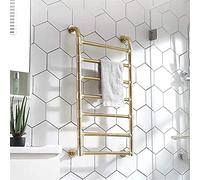 HCZKIUJY Sèche-Serviettes Mural, Finition Or Luxueux, quatrième génération, 40 x 21 cm