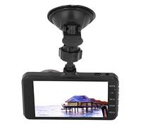 HD 1080PNocturne Double Lentille Voiture DVR 4 Pouces écran Tactile Dash Cam pour Enregistreur de Conduite Automobile