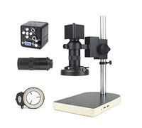 HD 13MP 60F / S HDMI VGA Caméra au microscope numérique industriel + 13 0x c Mount Lens 56 LED Sonnerie, Ensemble de caméras Pièces de rechange pour microscopes de laboratoire