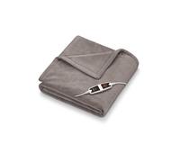Beurer HD 150 XXL Taupe couverture chauffante électrique avec arrêt automatique, 200 x 150 cm, 6 réglages de température, lavable en machine, couverture confortable, taupe