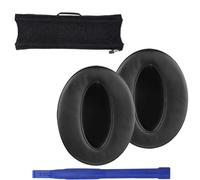 HD 450BT Coussinets de rechange avec bandeau tricoté pour casque Sennheiser 450BT HD4.50BT HD4.50BTNC HD4.40BT HD450BT HD350BT HD400S HD458BT HD300, cuir protéiné plus doux et mousse à mémoire de