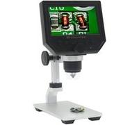 HD 600MP de zoom de microscope de Digital d'affichage à cristaux liquides d'affichage à cristaux liquides de pixel de CCD de 3,6 MPD Microscope à grossissement avec support en métal G600 G