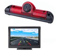 HD 720p Caméra De Recul Feux De Freins Recul Camera + Moniteur (4.3") pour Transporter Caméra Vue arrière Fiat Ducato 250, Citroen Jumper, Peugeot Boxer Citroen Relay 35 06-19