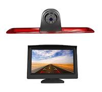 HD 720p Caméra De Recul Feux De Freins Van Recul Caméra + Moniteur (4.3") pour Transporter Transit F150/F250/F350 Transit Jumbo 2014-2019