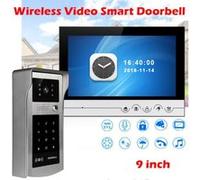 HD 9 pouces couleur LCD visiophone Intercom Sonnette caméra de vision nocturne US