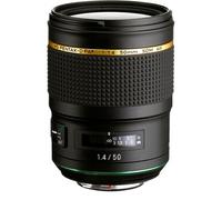 Pentax D FA 50mm F1.4 SDM HD AW W/C MILC/SLR Objectif standard Noir