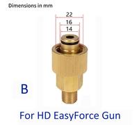 Hd Easyforce Adapter Nettoyeur Haute Pression Neige Mousse Lance Adaptateur Mousse Pistolet Buse Connecteur Pour Karcher Hd Hds Easy Force Professionnel Nettoyeur Haute Pression